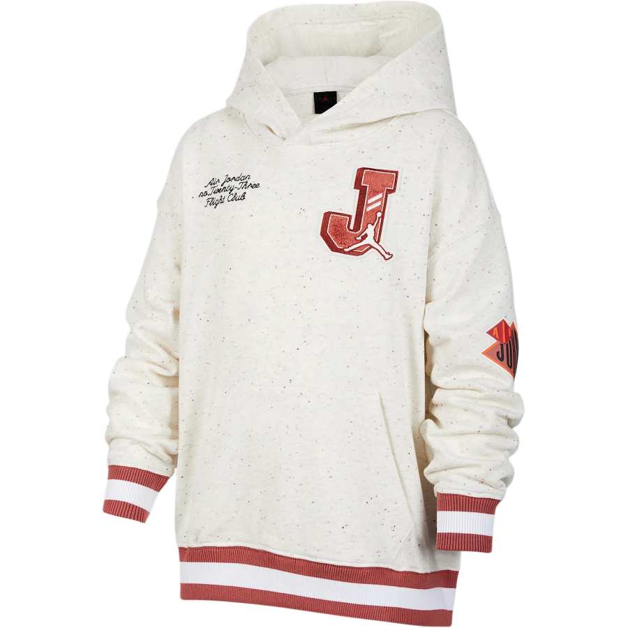 Jordan Jordan Sweatshirt Flight FW24 Color Adjustment Sail White Teenagers