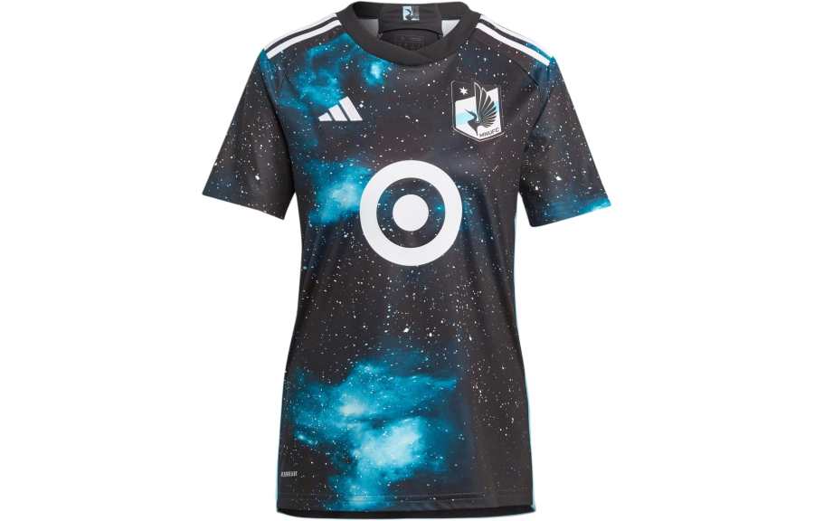 Adidas Adidas Minnesota United Fc 24/25 Home Jersey Soccer Jersey Fan Edition, Minnesota United, Home Women's Black