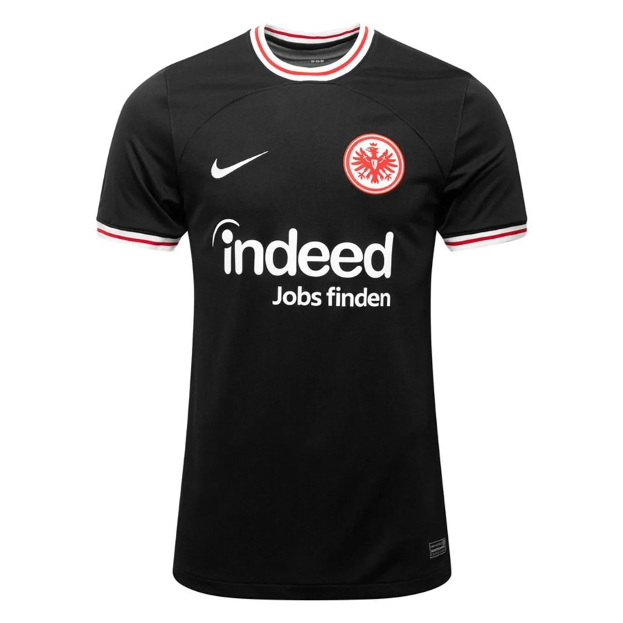Nike Nike T Shirt Eintracht Frankfurt 2023/24 Stadium Away Black Teenagers