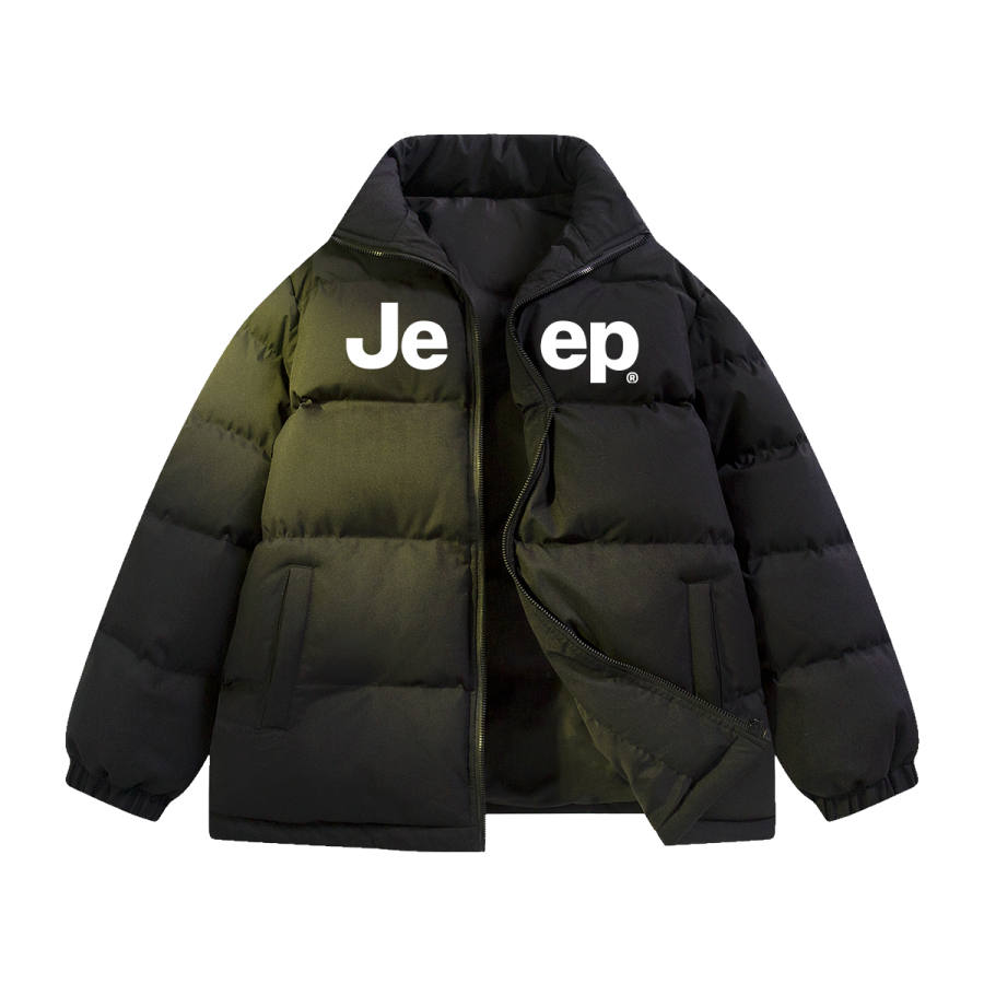 Jeep Jeep Grade School Padded Jackets Stand Collar Thickened