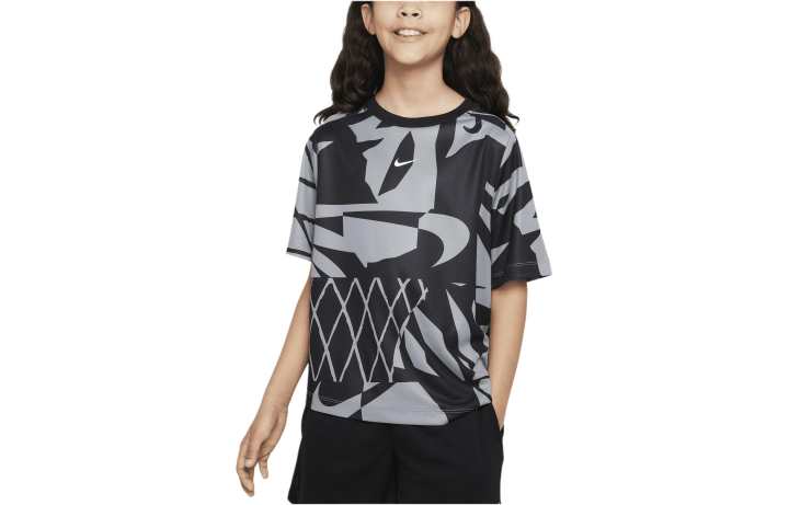 Nike Nike T Shirt Dri FIT Multi+ Black Kids'