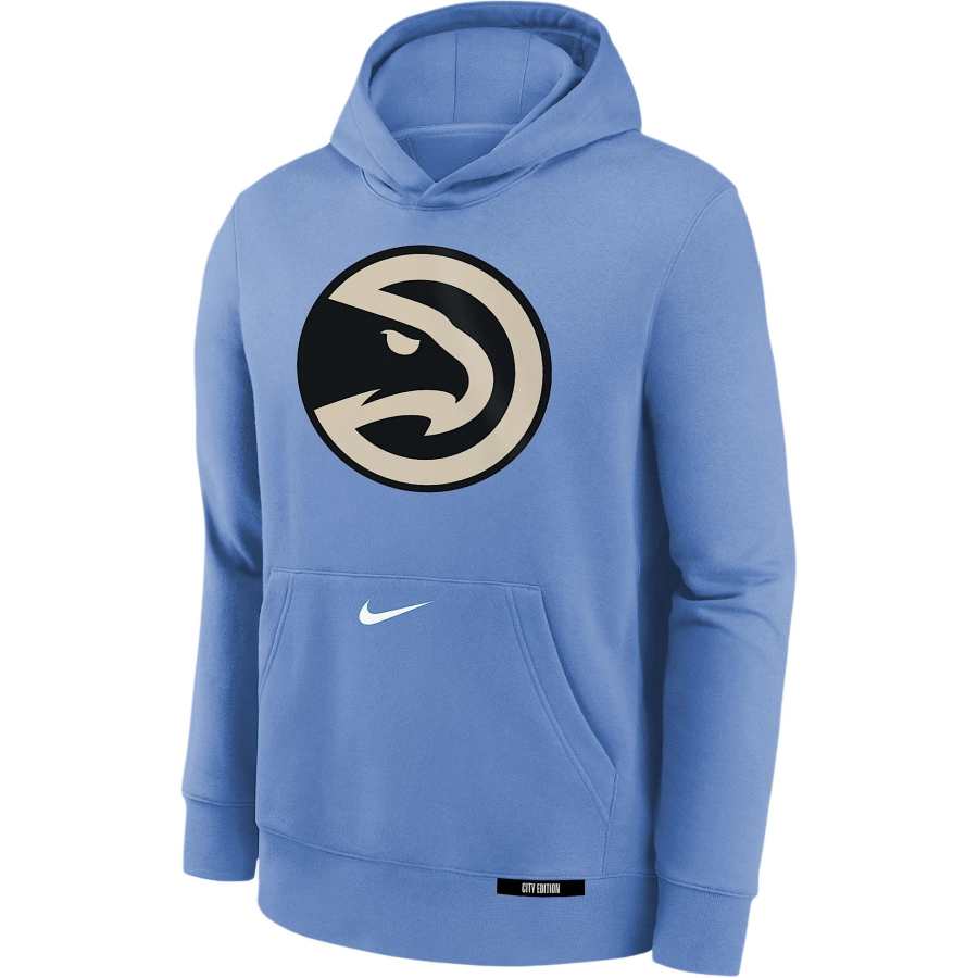 Nike Nike x NBA Sweatshirt Atlanta HawksClub FW24 Courage Blue Teenagers