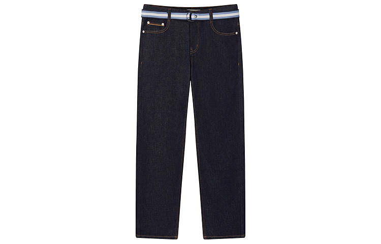 Teenie Weenie Men Jeans Unisex Denim Moderate Straight Fit Pants