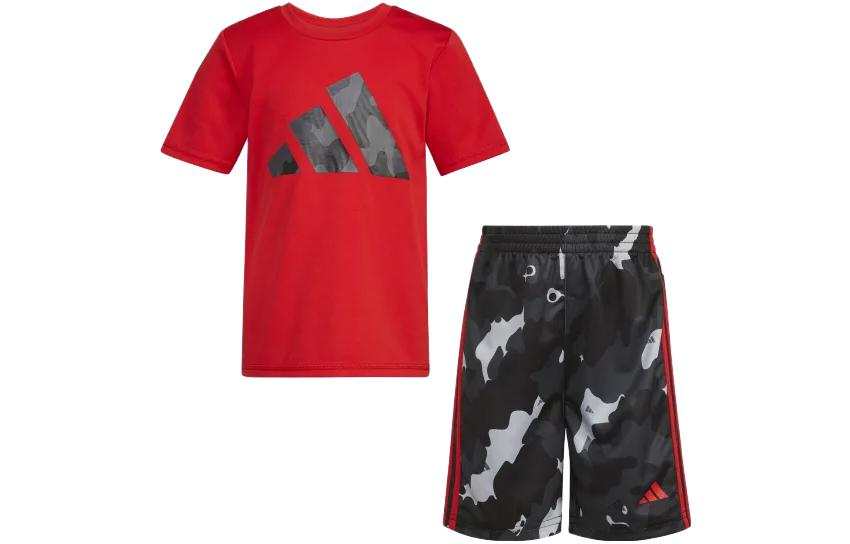 Adidas Adidas Kids Casual Sportswear Crew Neck Moderate