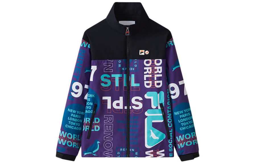 FILA KIDS Grade School Jackets Stand Collar Moderate