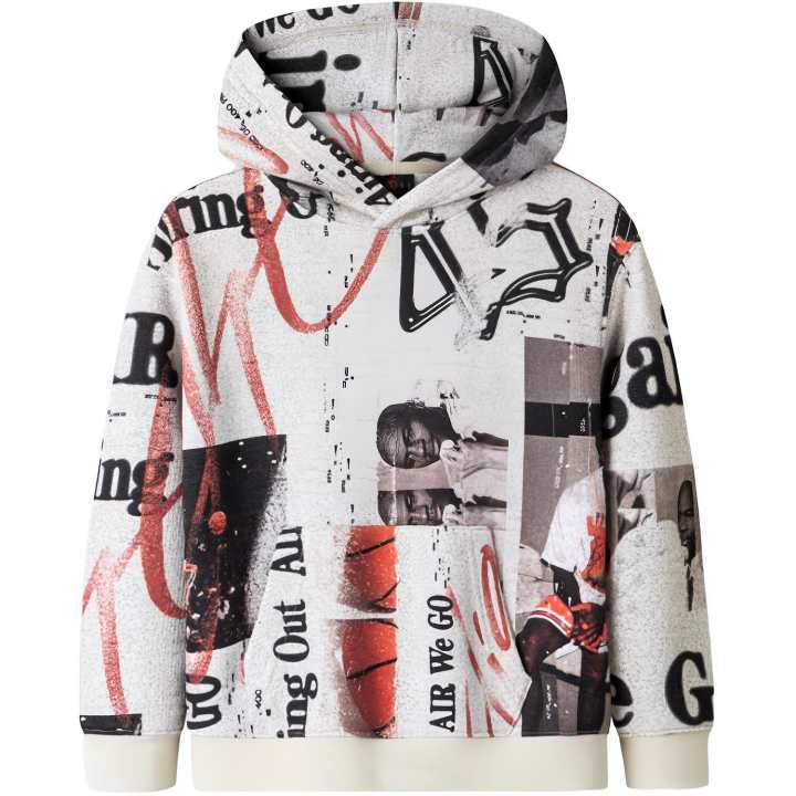 Jordan Jordan Sweatshirt Feather Gray Kids'
