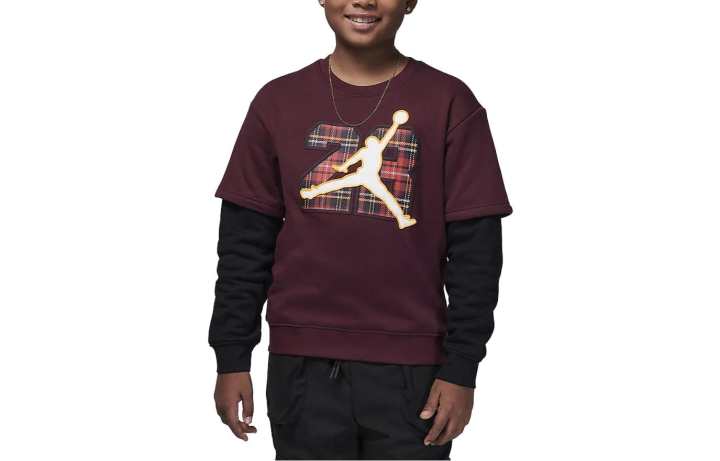 Jordan Jordan Sweatshirt Nighttime Russet Kids'
