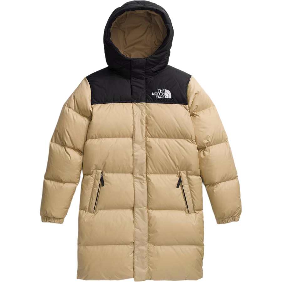 THE NORTH FACE Padded Jacket Nuptse Khaki Stone Kids'