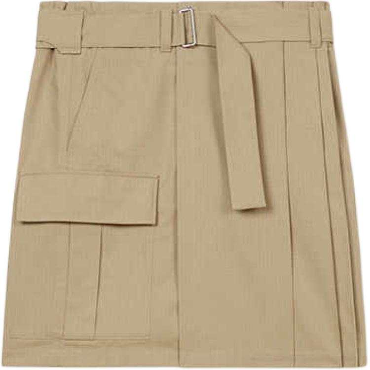 KENZO Kenzo asymmetric cargo skirt