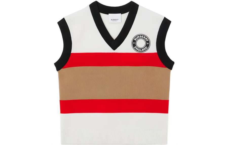 Burberry Kids Vests V Neck Moderate