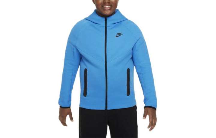 Nike Nike Sweatshirt Sportswear Tech Fleece Light Photo Blue Kids'