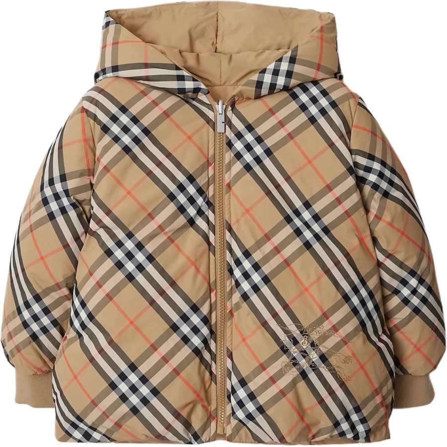 Burberry FW24 Down Jacket Kids' Khaki