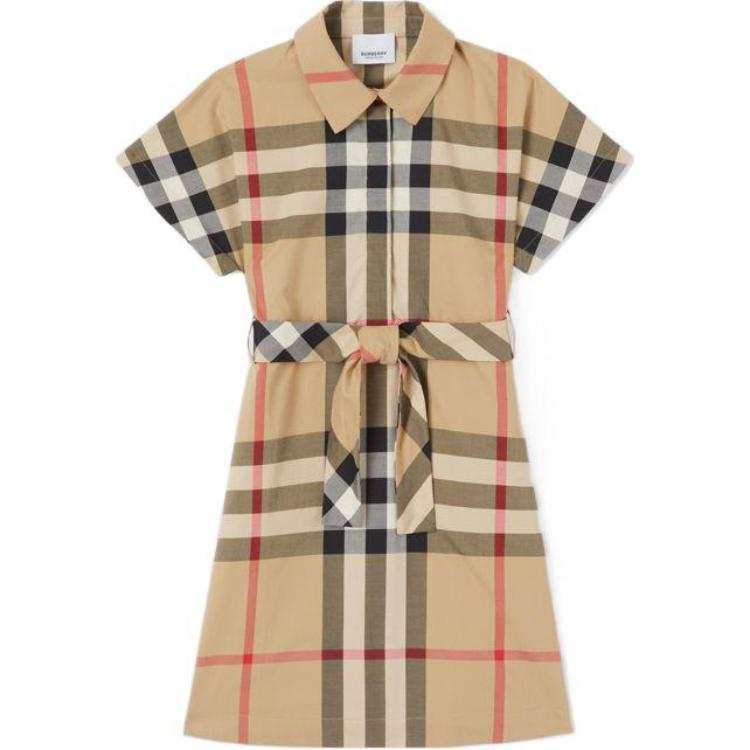 Burberry FW22 Dress Archive Beige Kids'