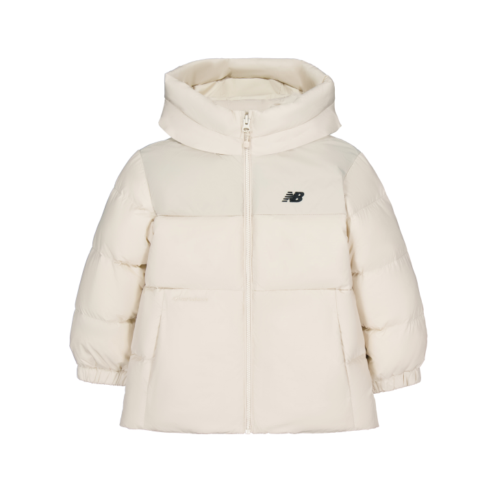 New Balance New Balance Down Jacket Teenagers Ivory White