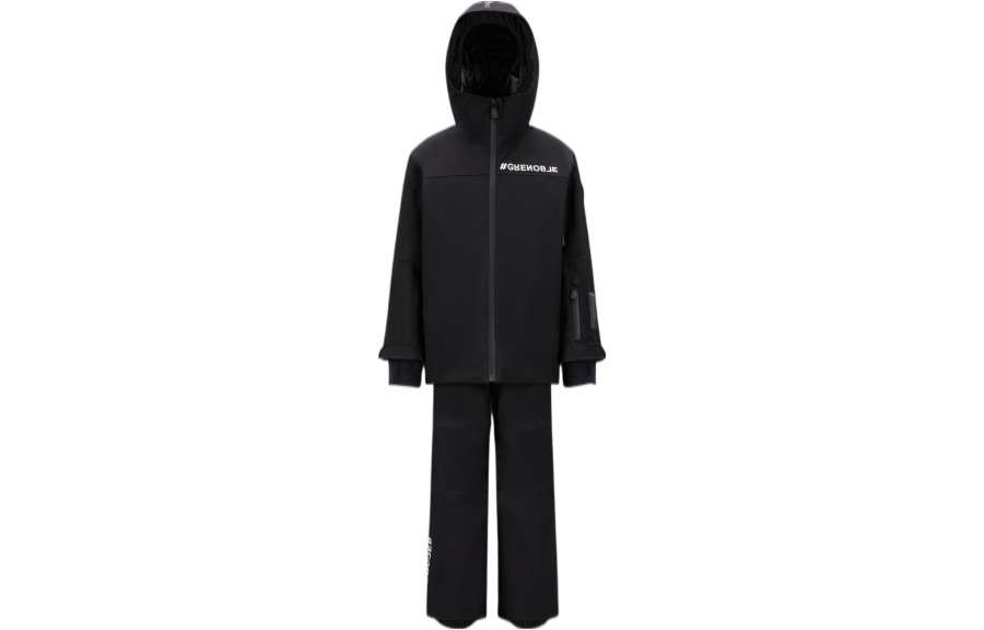 Moncler Casual Sportswear Black Kids'