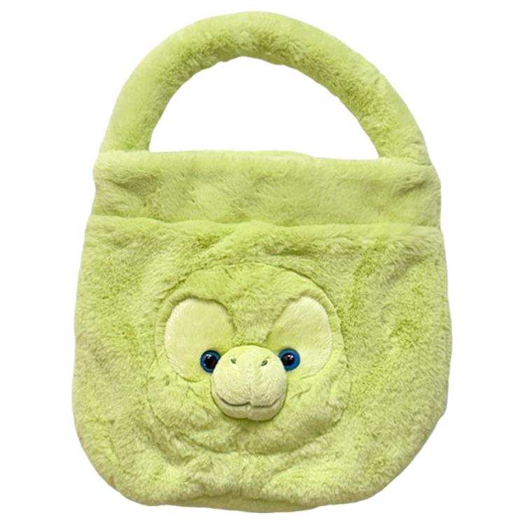 Disney Plush Bucket Bag Handbag Regular Women's Green