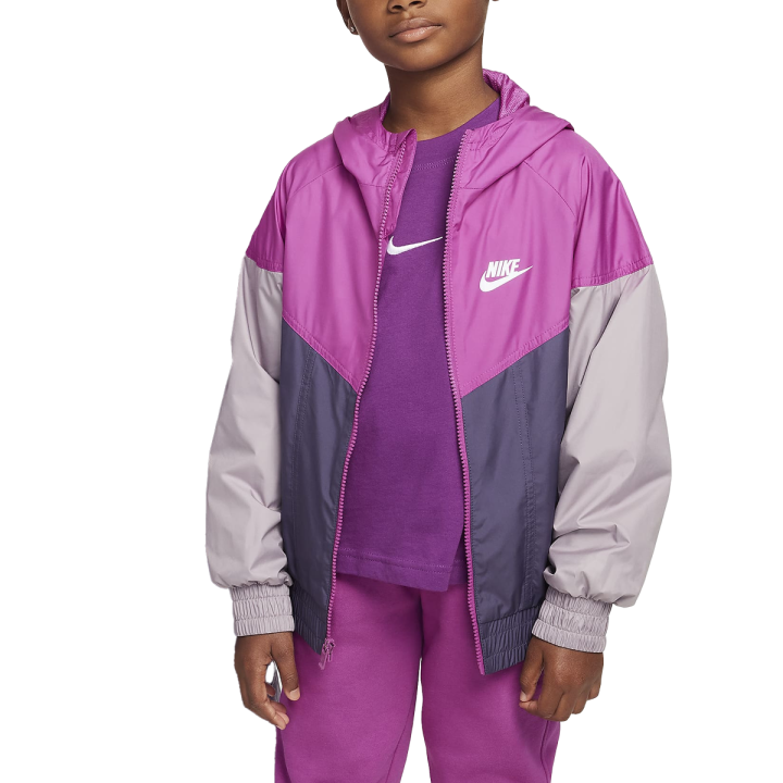 Nike Nike Jackets & Coats Fuchsia/Dark Raisin/Light Violet/White Kids'
