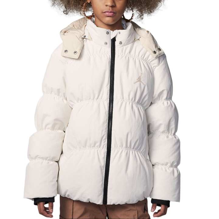 Jordan Jordan Down Jacket Sail White Teenagers