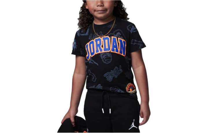 Jordan Jordan Kids T Shirts Crew Neck Moderate