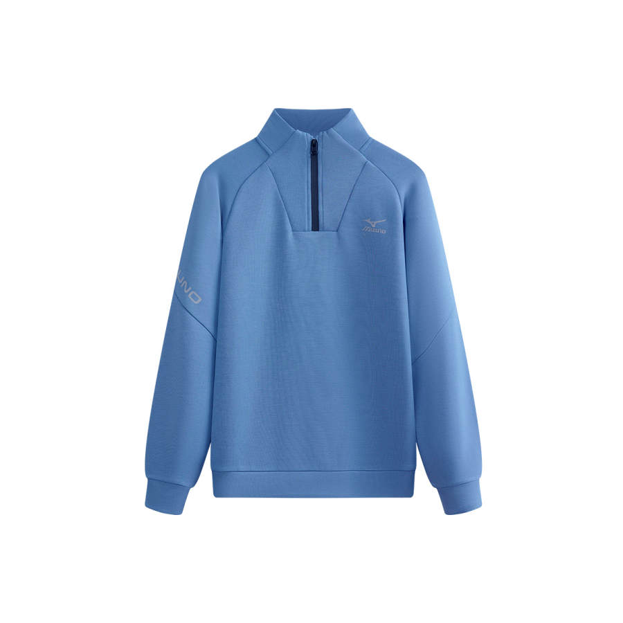 Mizuno Kids Sweatshirts Stand Collar Moderate