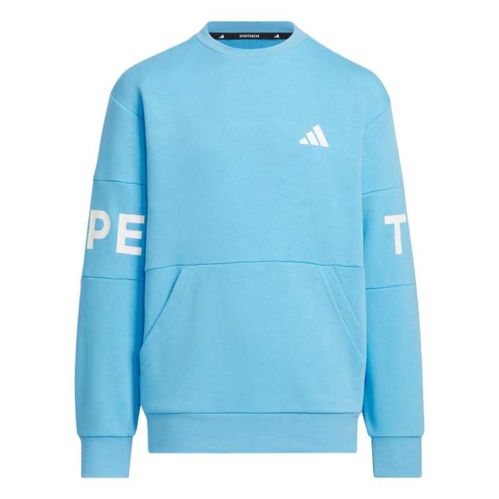 Adidas Adidas Sweatshirt Half Blue Explosion Children Aged 3 7 Years Old