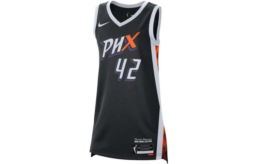 Nike Nike Basketball Jerseys Women's Black V Neck Moderate