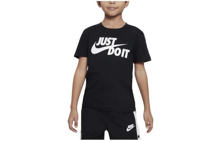 Nike Nike T Shirt Swoosh Split Tee Black Infant And Toddler