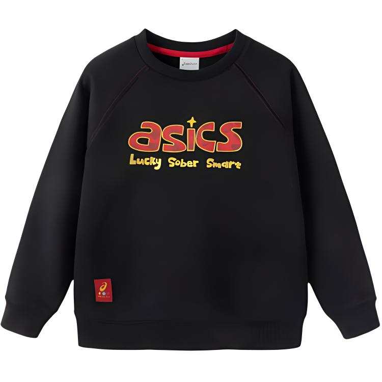 Asics x YISHUJIA,LIANMINGKUAN Sweatshirt Urban Trendy Black Teenagers