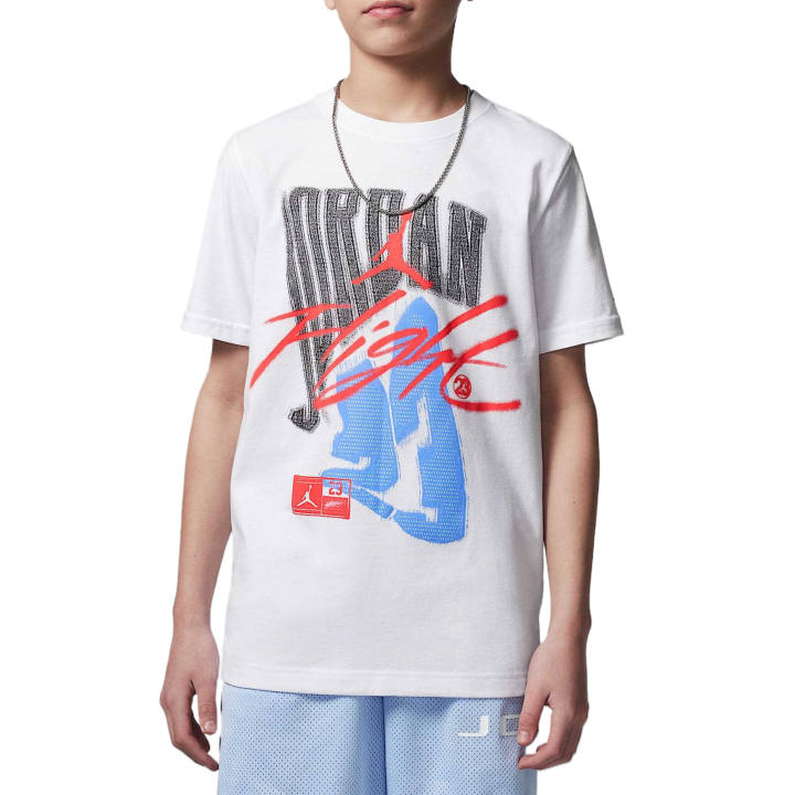 Jordan Jordan FadeawayFlight T Shirt White Kids'