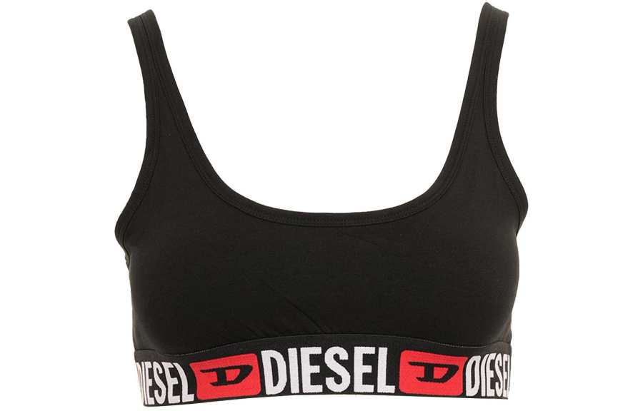 DIESEL Ufsb Oriba Logo Band Bralette