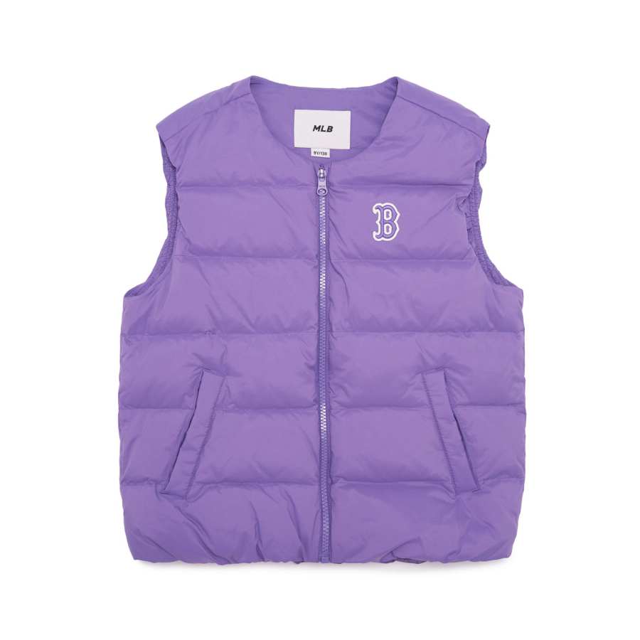 MLB MLB Down Vest Dark Lavender Kids'