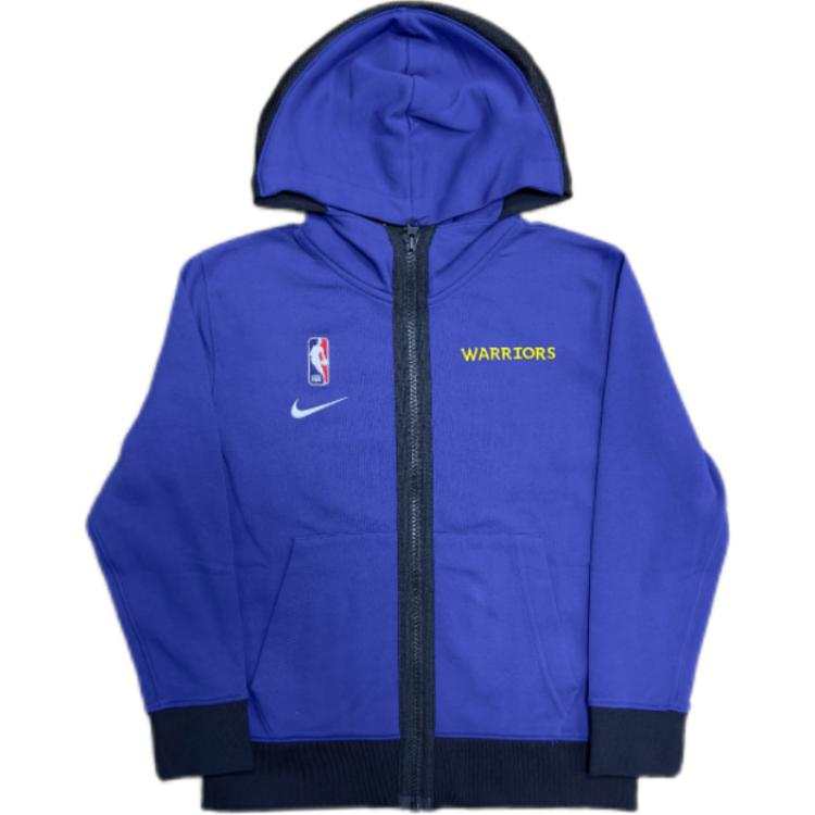 Nike Nike x NBA Jacket Golden State Warriors Blue Children Aged 3 7 Years Old