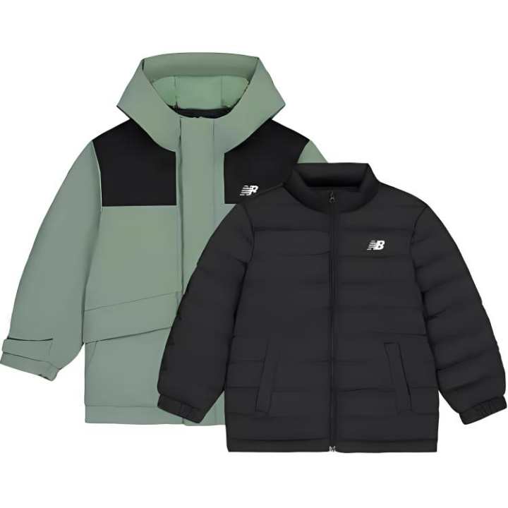 New Balance New Balance Kids Down Jackets Hooded Thickened