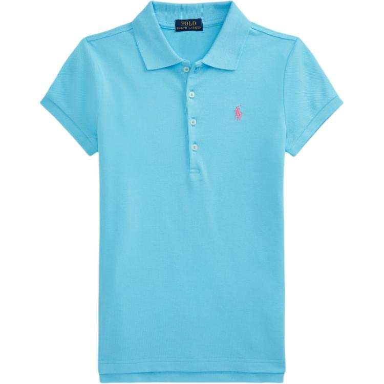 Polo Ralph Lauren T Shirt SS24 Turquoise Kids'