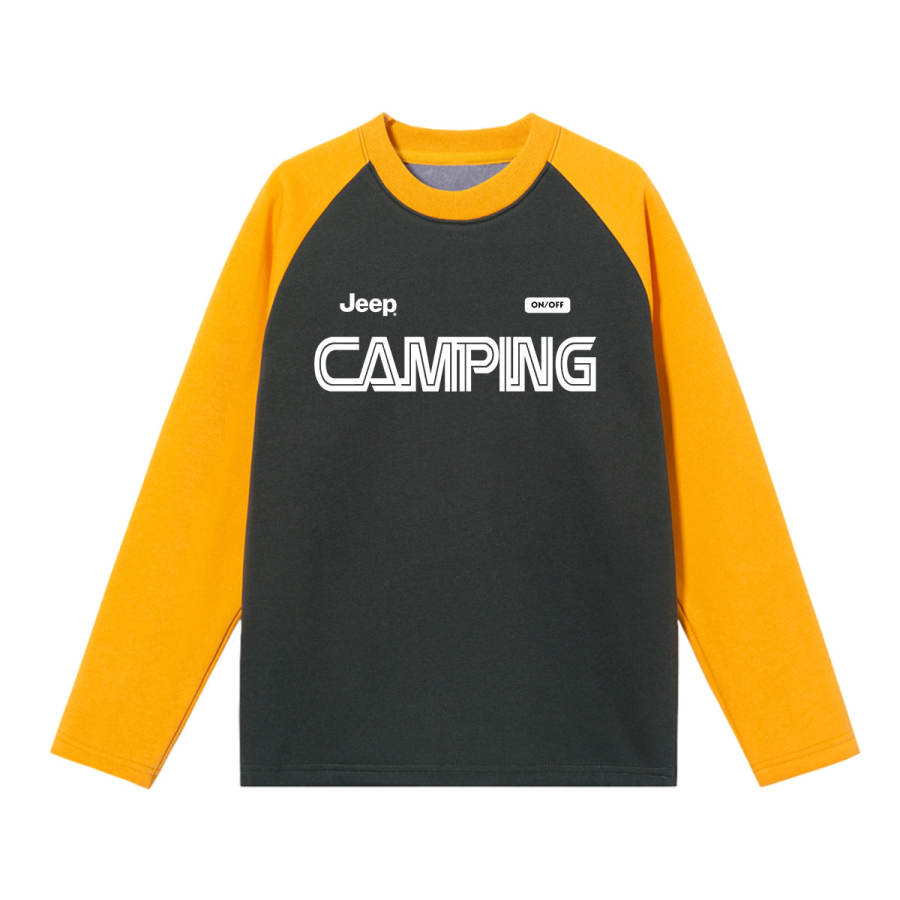 Jeep Jeep Grade School Sweatshirts Crew Neck Thickened