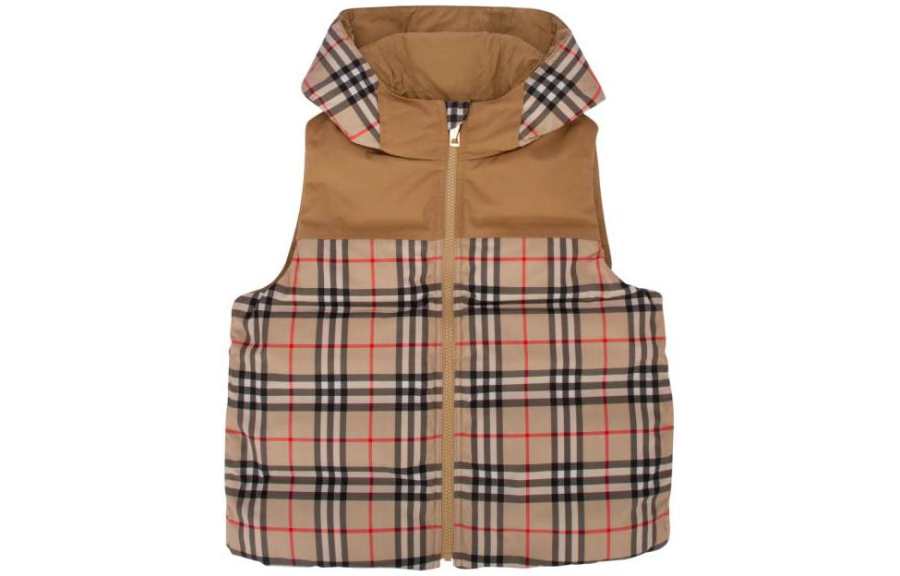 Burberry Kids Vests Hooded Moderate