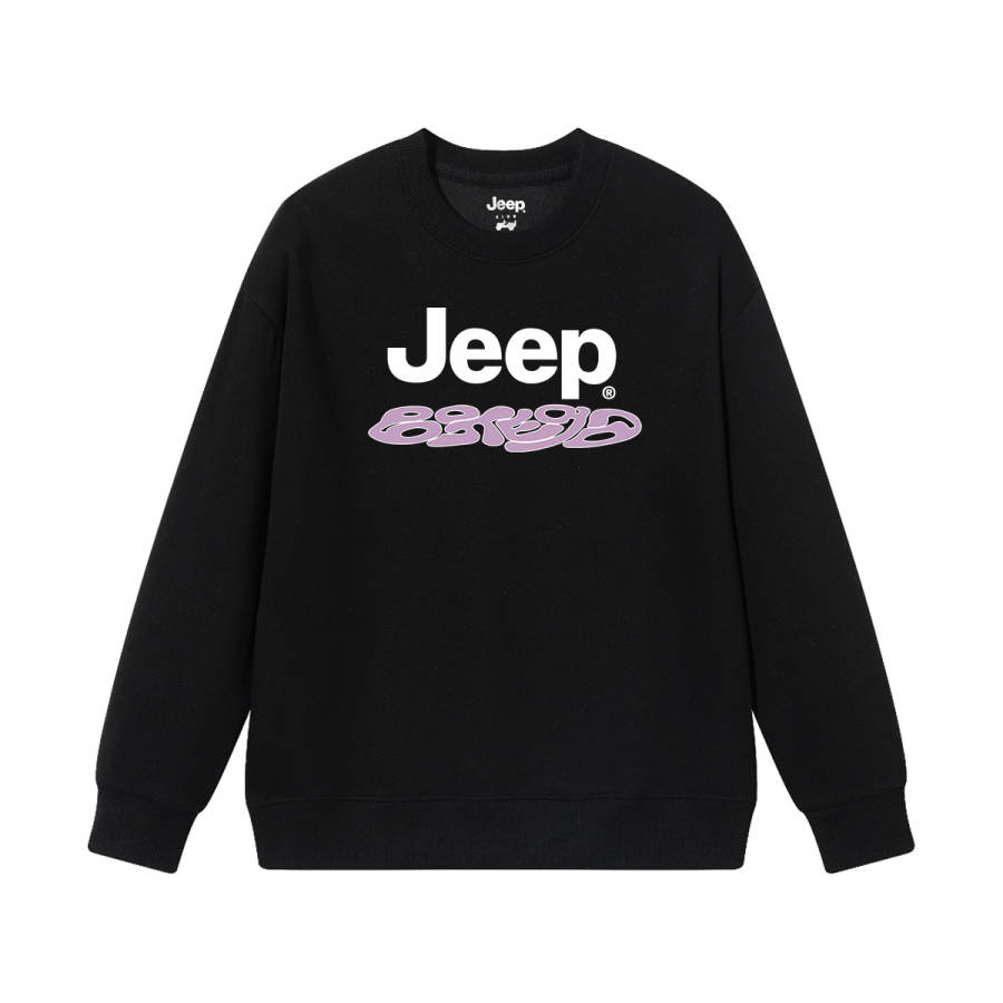 Jeep Grade School Sweatshirts Crew Neck Moderate
