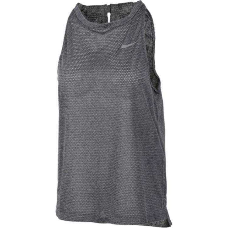 Nike Nike Sleeveless Sports Shirts Women's Gray Other