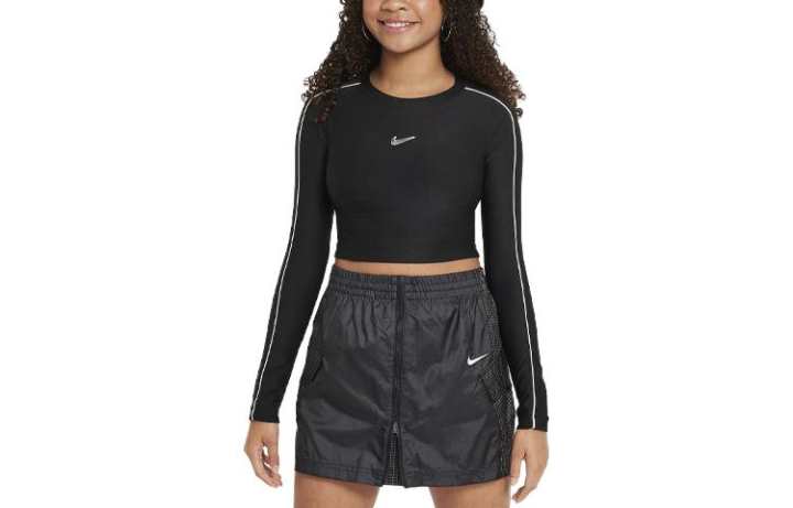 Nike Nike T Shirt Kids' Apparel Sportswear Black Kids'