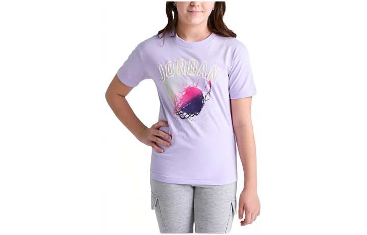 Jordan Jordan Kids T Shirts Crew Neck Moderate