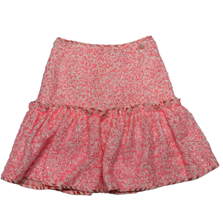 CHANEL Casual Short Skirts Women's Pink