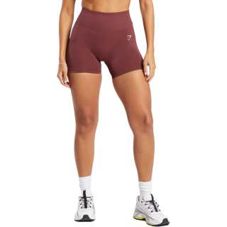 GYMSHARK Sports Shorts Women's Burgundy