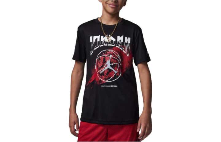 Jordan Jordan Kids T Shirts Crew Neck Moderate