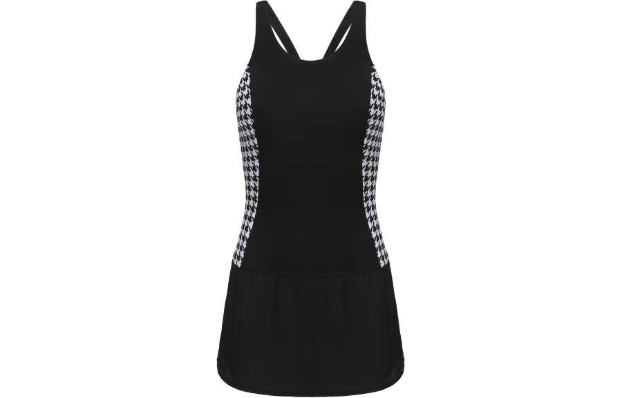 DECATHLON One piece Swimsuit Women's Black/Black