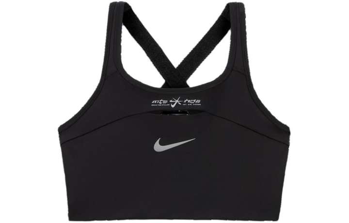 Nike Nike X Megan Thee Stallion Women's Medium Support Non Padded Sports Bra Black