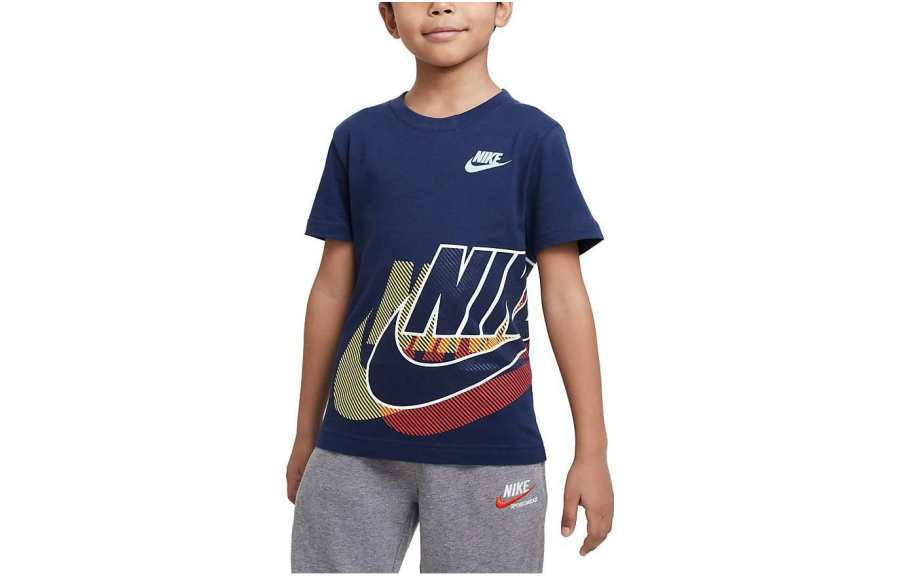 Nike Nike T Shirt FUTURA SIDEWINDER Dark Blue Kids'