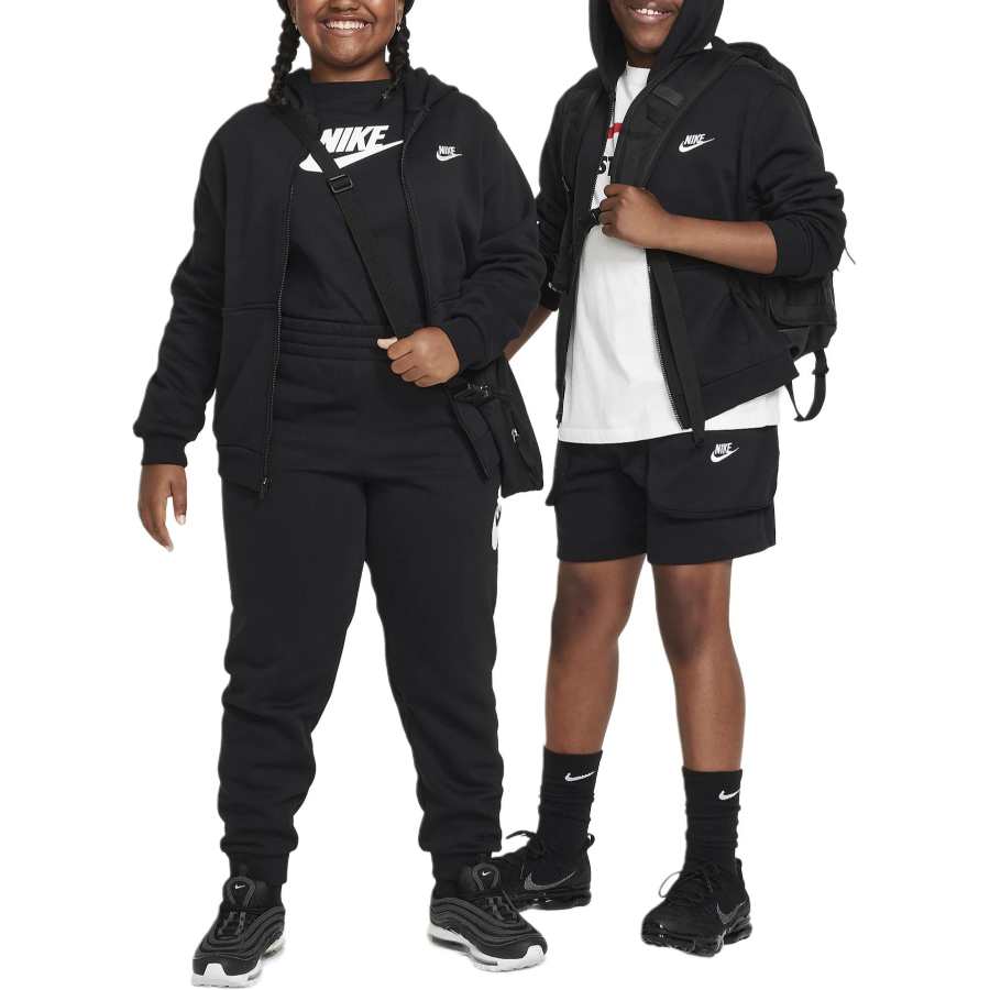 Nike Nike Sportswear Club Fleece Sweatshirt Black Kids'