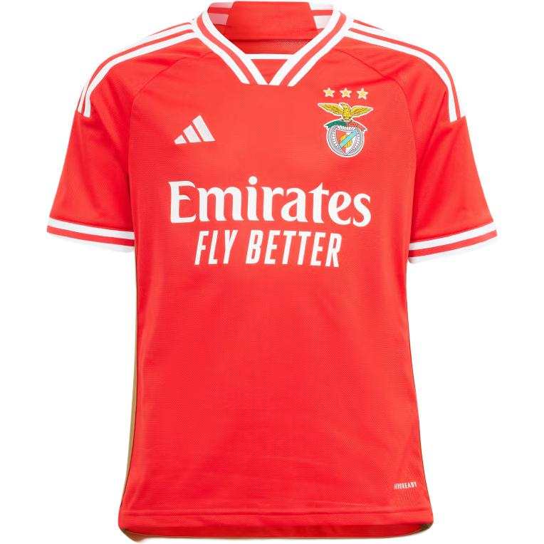 Adidas Adidas T Shirt BENFICA 23/24 HOME JERSEY KIDS Benfica Red Teenagers