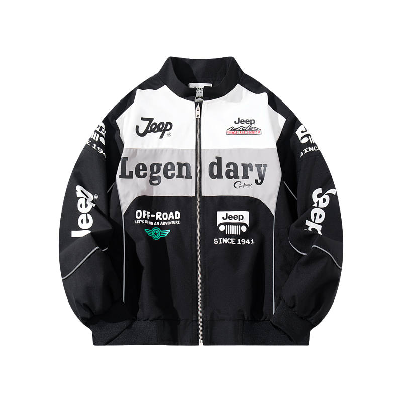 Jeep Jeep Grade School Jackets Stand Collar Moderate