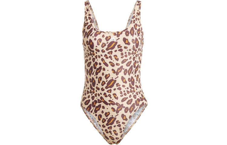 Adidas Adidas Free Shipping With AdiClub Essentials Animal Print U-Back Swimsuit